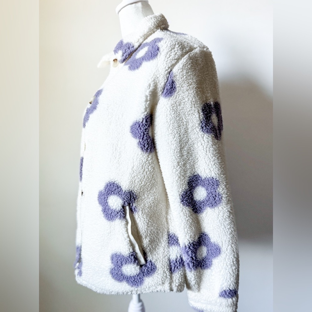 PacSun fleece floral jacket - Picture 3 of 12